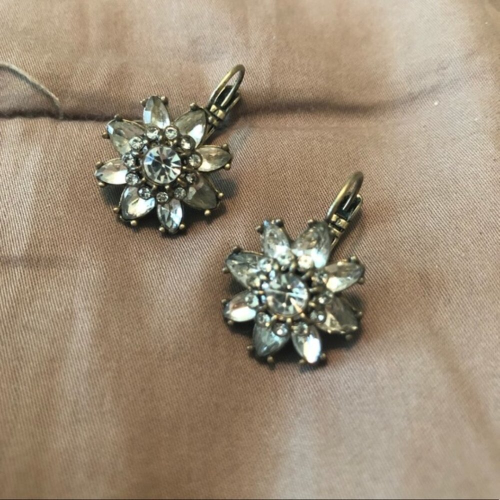 Delicate Flower Shaped Earrings